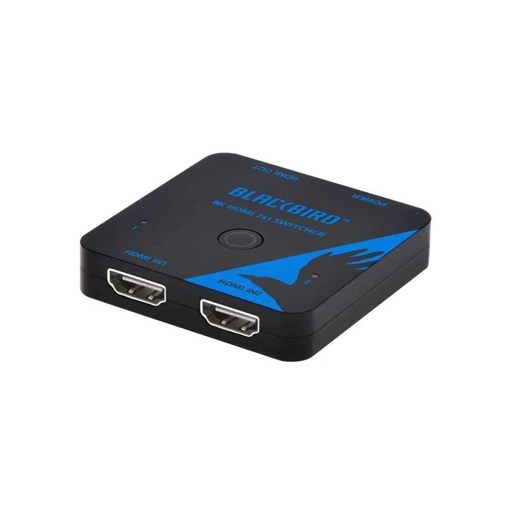 Monoprice Blackbird 8K HDMI 2x1 Switch 4K 120Hz HDR10+ Dolby Vision PS5 Xbox